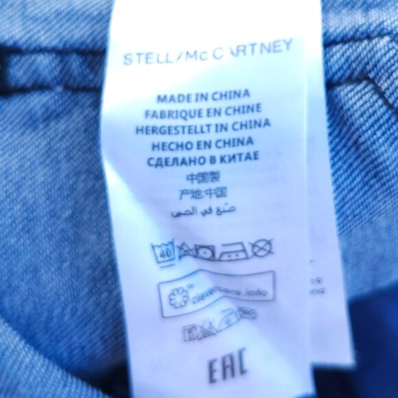 ADORABLE Stella McCartney Girls Rainbow Denim Jeans KIDS 3 Years - Picture 6 of 6